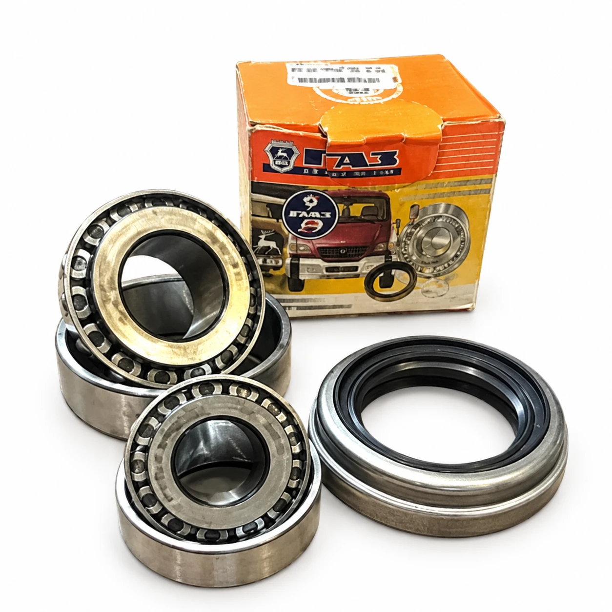 Подшипник передний ступицы г-3307+сальник (ГАЗ)