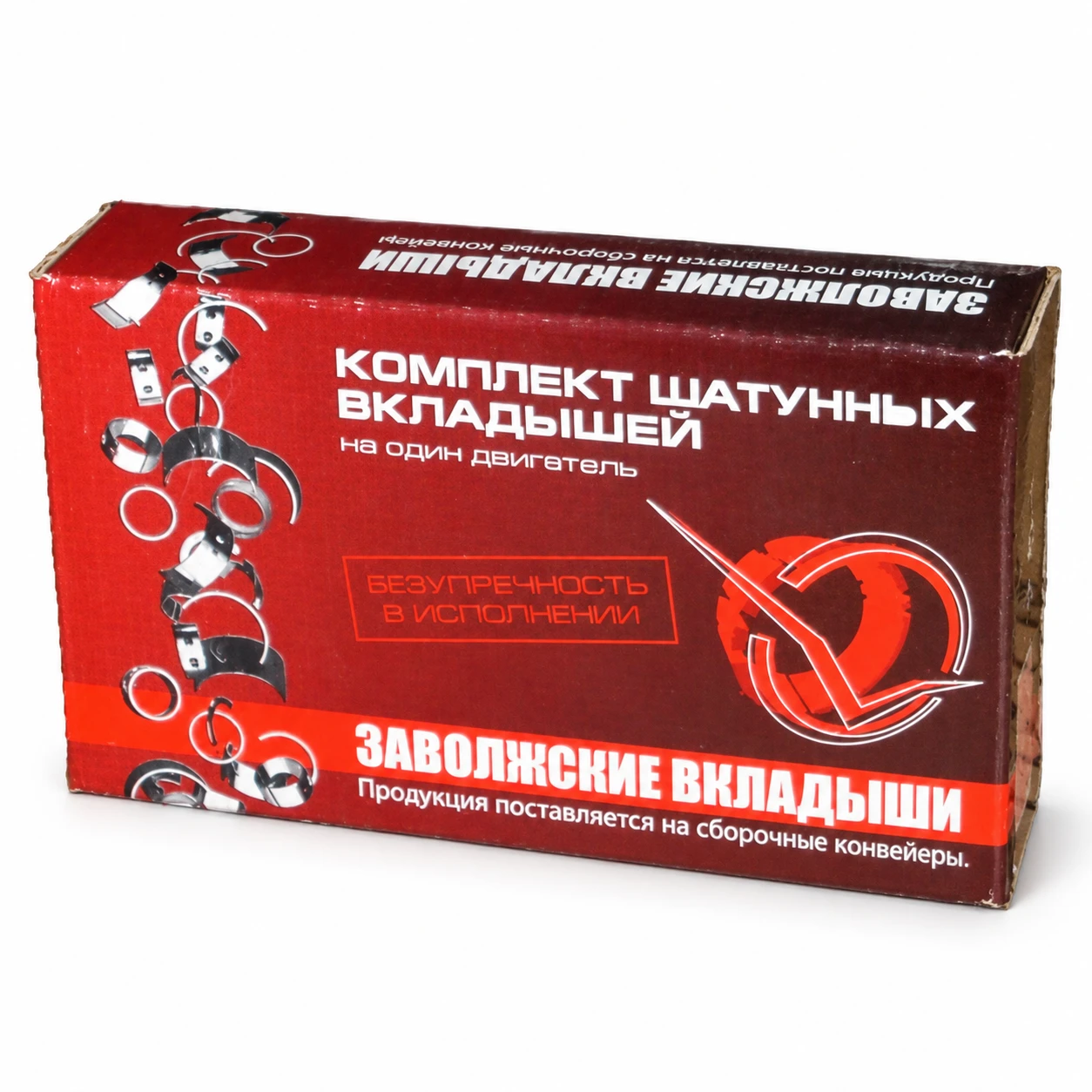 Вкладыши двигатель шатунные стандарт 405, 406, 409 (дайдо металл рус) (змз)