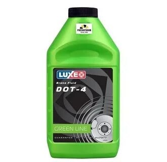 Тормозная жидкость luxe dot-4 910 г.