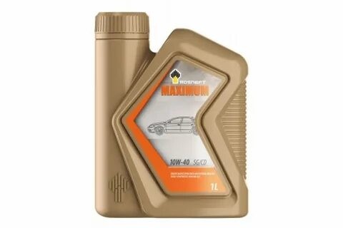 Масло rosneft maximum 10w40 sg/cd 1 л (полусинтетика)
