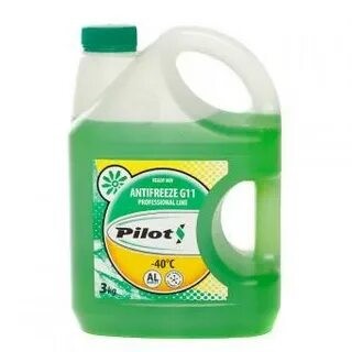 Антифриз pilot g11 (зеленый) 3 кг