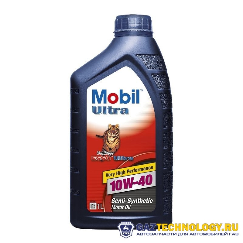 Mobil ultra 10w40 1 л масло моторное полусинтетическое