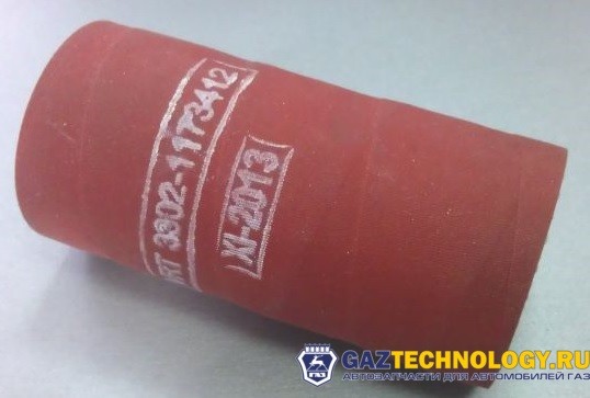 Патрубок интеркулера (холодная сторона) камминс 2.8 (ГАЗ) 3302-1173412 — изображение 1