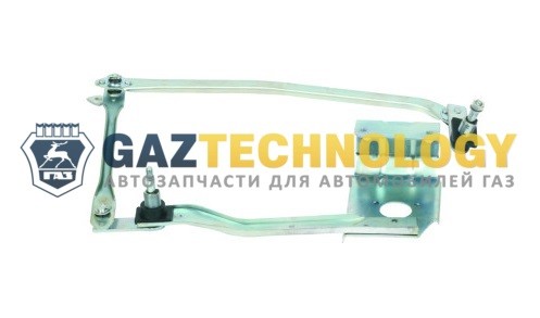 Трапеция стеклоочистителя ГАЗель-бизнес с кронштейном (автоэлектрика)