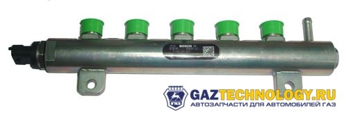 Топливная рампа г-33081 дв.ммз-245 (е-3) валдай (bosch)