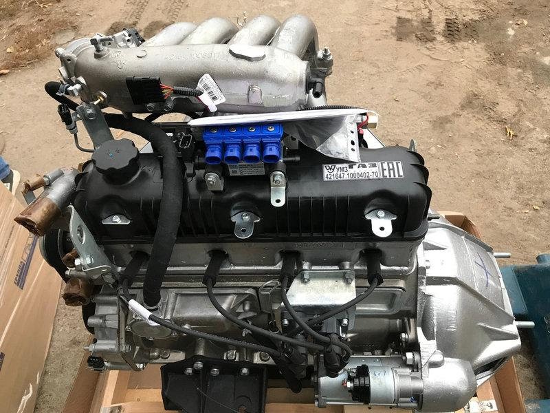 Двигатель ГАЗель бизнес умз-421647 евро-4 под гбо под гур (ГАЗ)