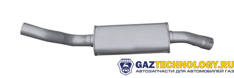 Резонатор соболь 405 дв.с нейтрализатором (амз) (ГАЗ)