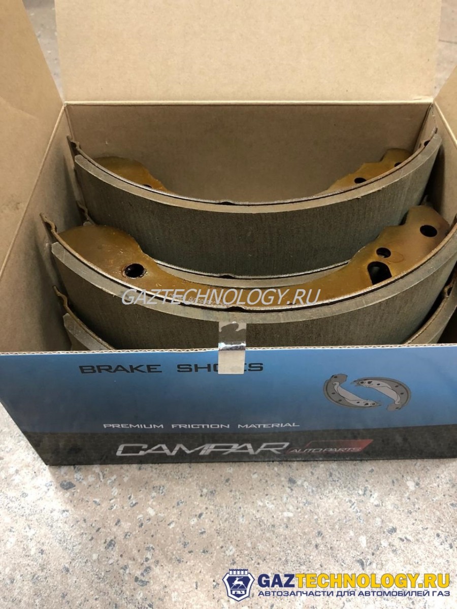 Колодки задние ГАЗель некст, бизнес, соболь кт (4шт.) корея (campar) CMP2462 / 3302-3502090 — изображение 1
