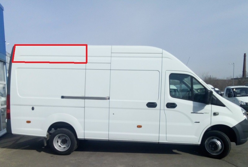 Надставка панели боковины задняя верхняя правая ГАЗель некст цм (ГАЗ) A31R23-5401368 — изображение 3