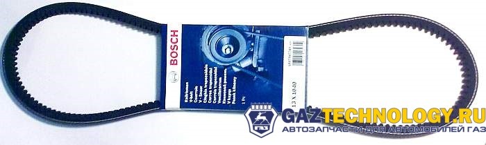 Ремень генератора ГАЗель бизнес 13*1040 зубчатый (bosch)
