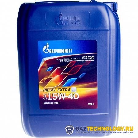 Масло gazpromneft disel premium 15w-40 20л. (минеральное)