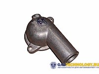 Крышка корпуса термостата двигатель 4216 (умз)(ГАЗ) 421.1306032-10 — изображение 1
