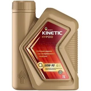 Масло rosneft kinetic hypoid 80w-90 gl-5 (мосты,кпп) 1л.