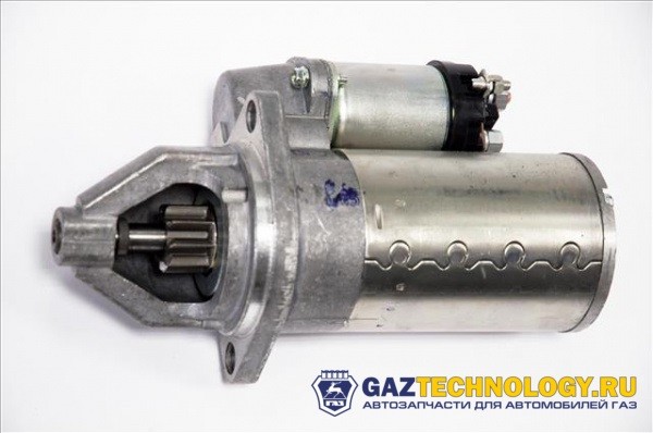 Стартер ГАЗ, уаз 402, 4216 дв. редукторный (12в, 1,7квт) (кзатэ) 5732.3708 — изображение 1
