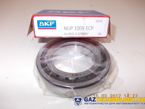 Подшипник кпп н/о вторичного вала ГАЗель некст (skf) (ГАЗ) NUP1009ECP — изображение 1