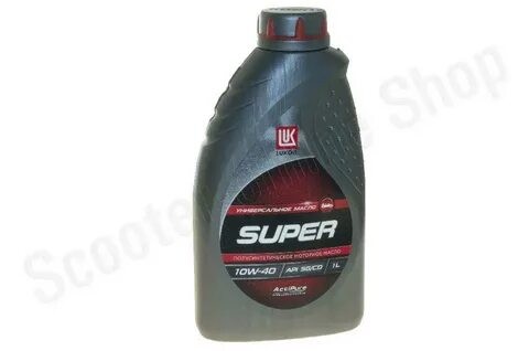 Масло моторное лукойл super 10w-40 sg/cd масло мот. п/с 1л