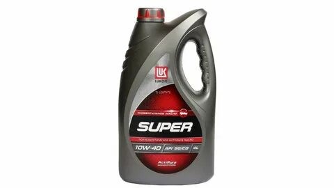Масло моторное лукойл super 10w-40 sg/cd масло мот. п/с 4л