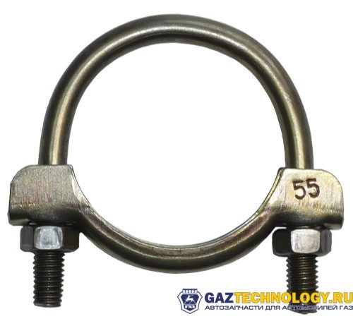Хомут глушителя малый ГАЗ (евро) d55