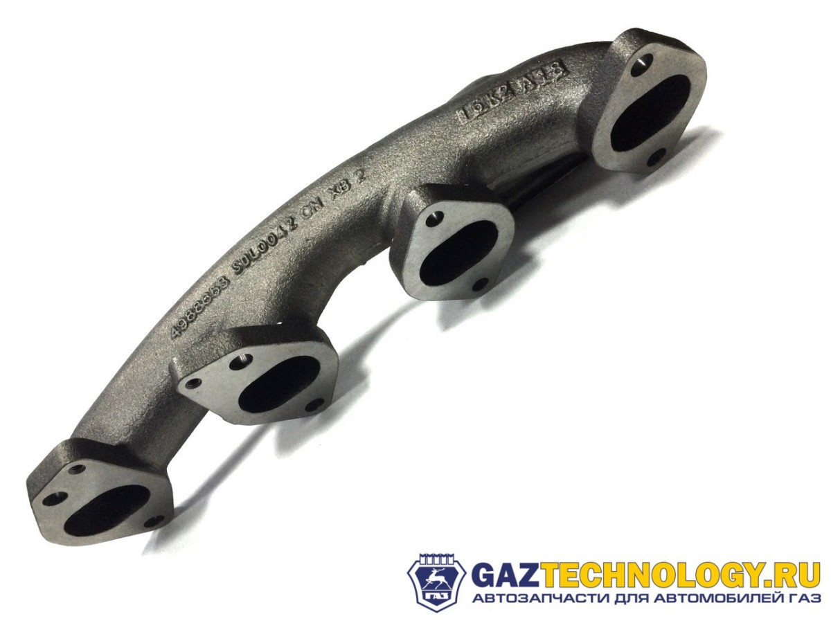 Коллектор выпускной камминс 2.8 (g-part) (ГАЗ) bbl-1117