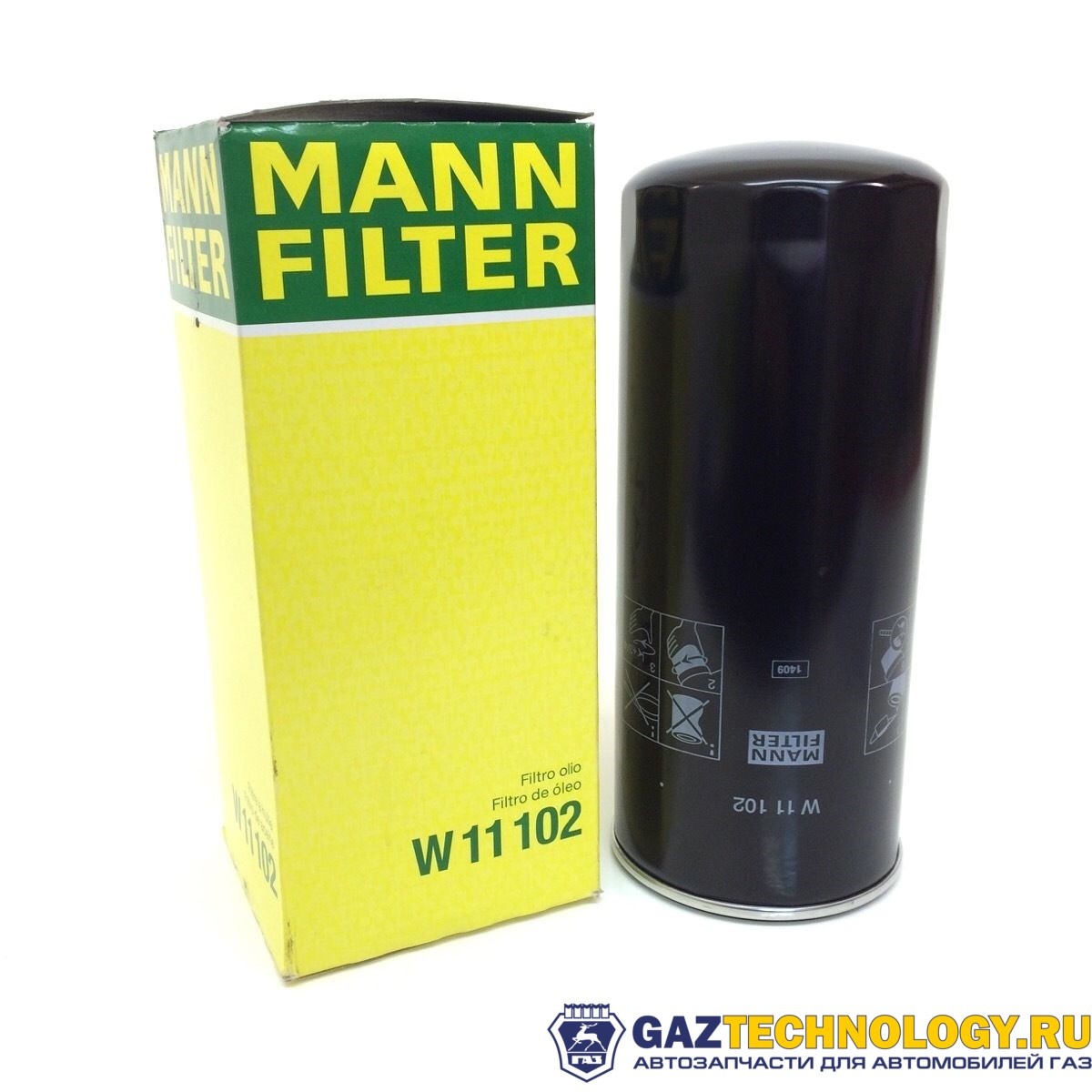 Фильтр маслянный ГАЗон некст дв. ямз-5344 (mann)