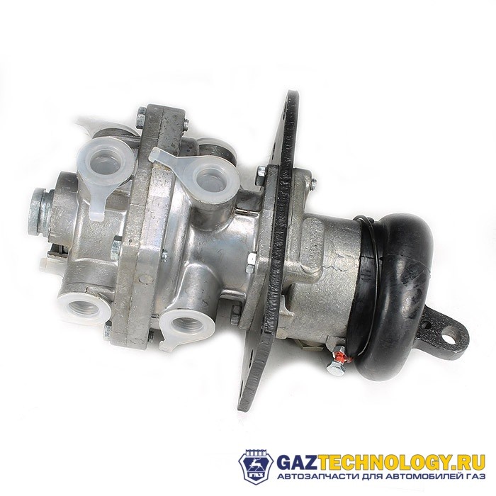 Кран тормозной двухсекционный ГАЗ-3307, ГАЗ-3308, ГАЗ-3309 (ГАЗ)