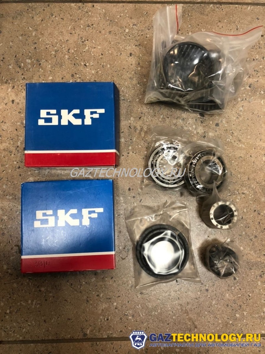 Комплект подшипников + сальники кпп-5-ст. ГАЗон некст (skf, espra)