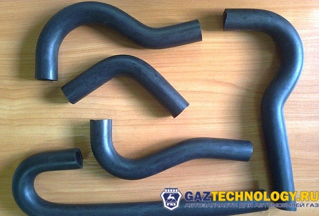 Патрубки печки кабины ГАЗель бизнес кт (5шт.) камминс 2.8 (БАЛАКОВО)