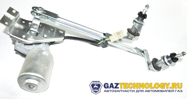 Мотор стеклоочистителя с трапецией г-3307, г-3308, г-3309 (12в) (кзаэ)(калуга)