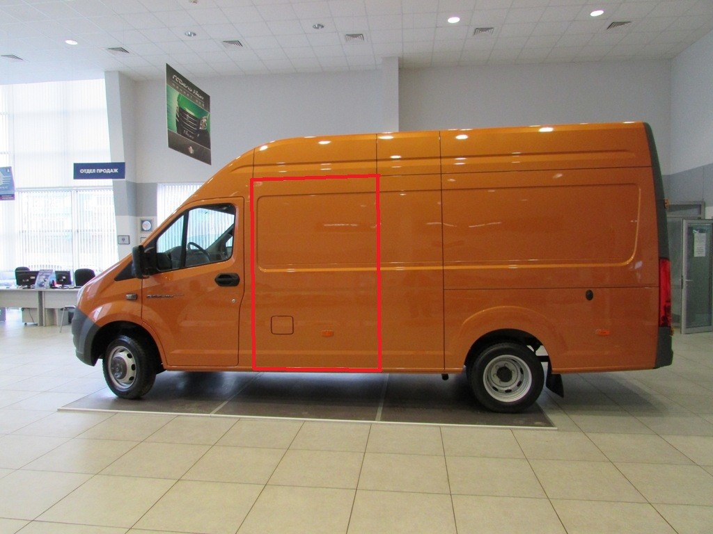 Панель боковины средняя ГАЗель некст цм (ГАЗ) A31R23-5401365 — изображение 1