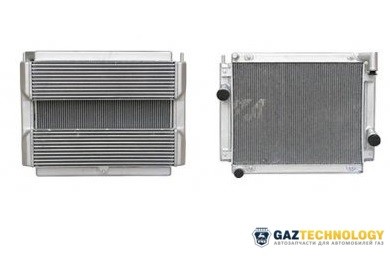 Радиатор+интеркуллер (кондиционер) камминс 2.8 (ГАЗ) А073.00.010-40 — изображение 1