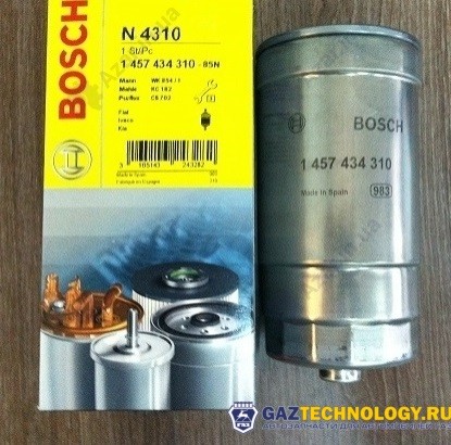 Фильтр топливный дв.ммз д2457.7 (е-2) валдай металл.ориг.(bosch)