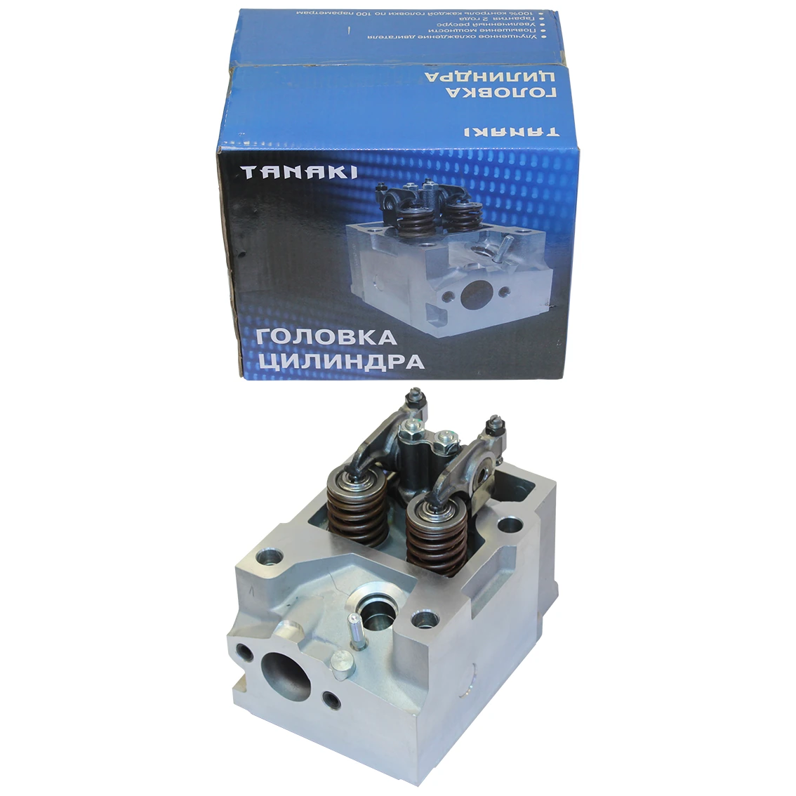 TKG-1003010-30 Головка цилиндра с клапанами (для дв. КАМАЗ-740.11/13/30/31/ 35/37/38/50/51/52/53/55/60/61/62/63/64/65 (EURO-I, II, III)) TANAKI