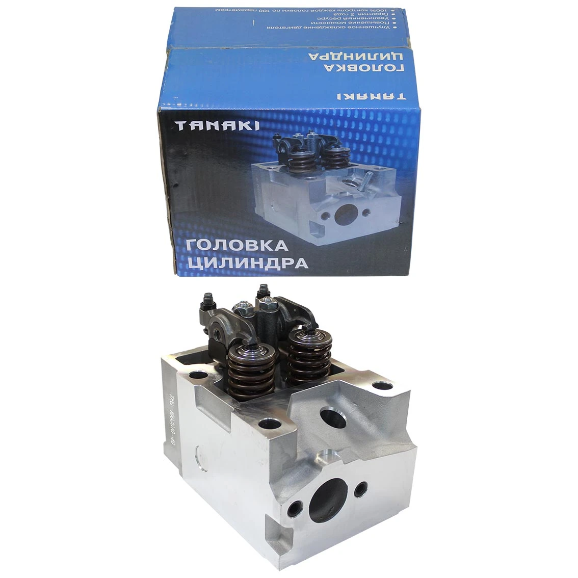 TKG-1003010-40 Головка цилиндра с клапанами (для дв. КАМАЗ-820.60-74, 820.90-93 EURO-IV,V (под газовое топливо)) TANAKI