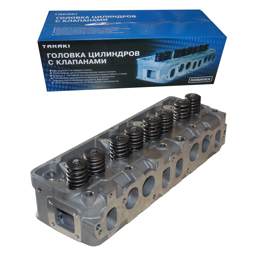 TKG-1003010-57 Головка цилиндров с клапанами (для а/м Газель с дв. УМЗ 4215 (АИ92/газ)) TANAKI