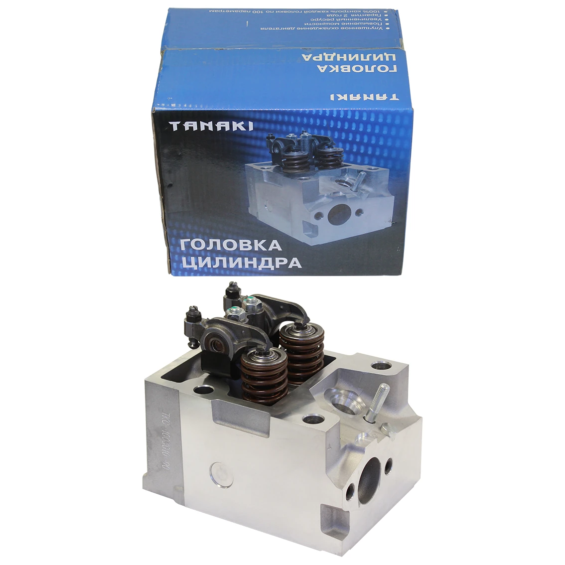 TKG-1003010-90 Головка цилиндра с клапанами (для дв. КАМАЗ-740.602/612/622/ 632/642/652/662/70/71/72/73/74/75 EURO-IV с Common Rail) TANAKI
