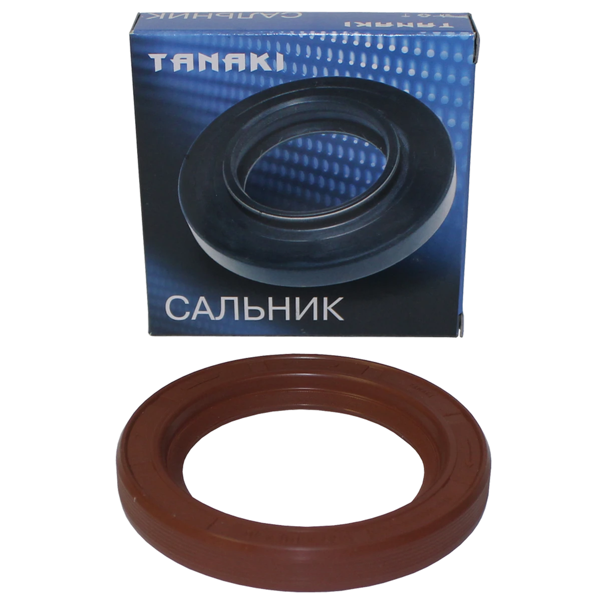 TKG-1005034-50 Сальник коленчатого вала, передний (для дв. ЗМЗ-402, 511; УМЗ (55х80х10)) TANAKI