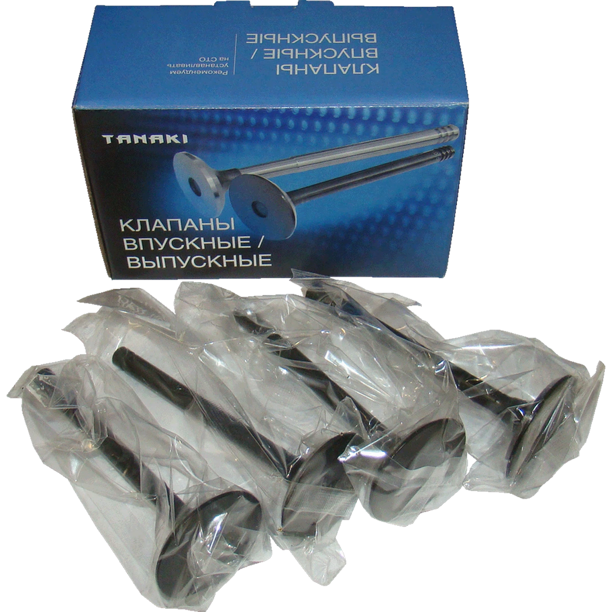 TKG-1007010-60 Клапаны впускные к-т (4 шт.; для дв. ЗМЗ-402, 511; УМЗ-417, 420, 421) TANAKI