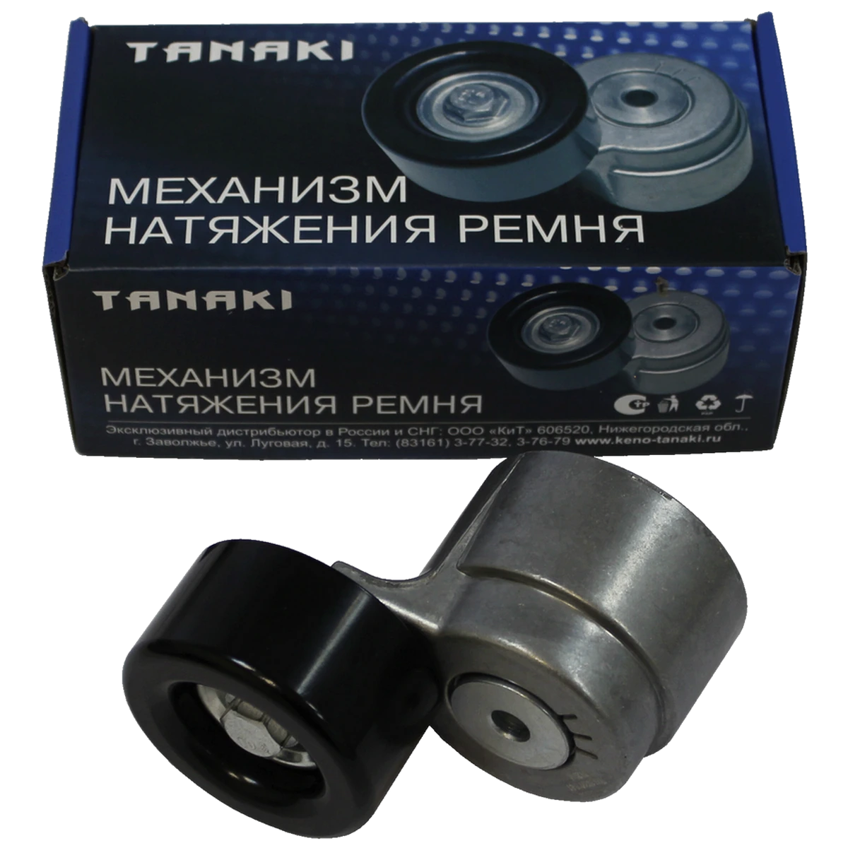 TKG-1029010-61 Механизм натяжения ремня (для а/м Газель с двиг. Cummins ISF 2.8 (120 л.с., EURO-III)) TANAKI — изображение 1