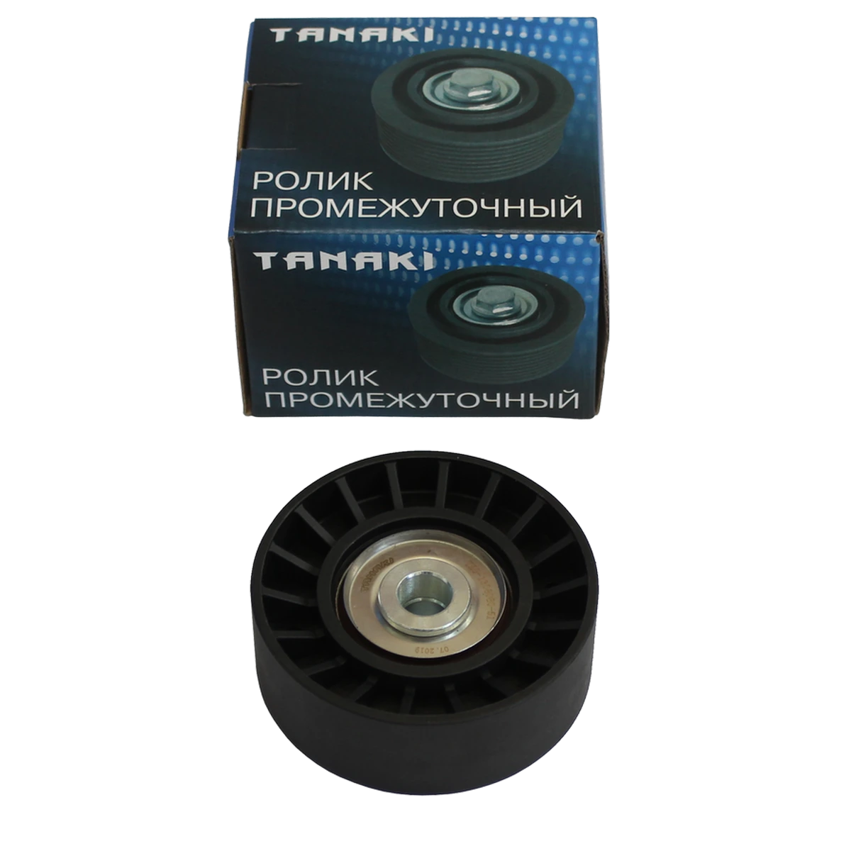 TKG-1308080-51 Ролик натяжной УСИЛЕННЫЙ (для дв. ЗМЗ-406, 405, 409 EURO-II) TANAKI