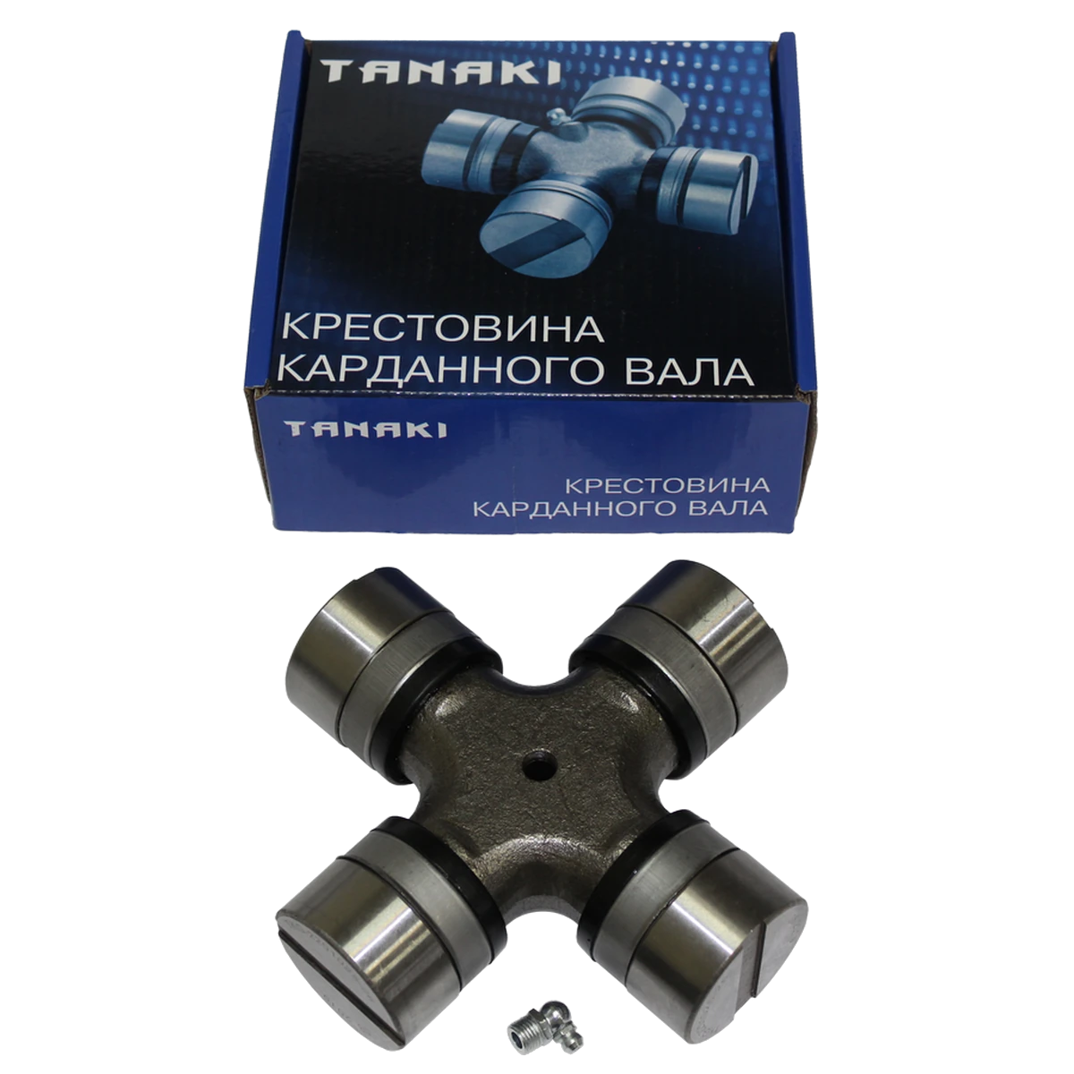 TKG-2201025-26 Крестовина карданного вала (размер - 50х155 (под планку); для а/м КАМАЗ, КрАЗ, МАЗ, БелАЗ, МоАЗ, Т-150, грейдеры, погрузчики) TANAKI