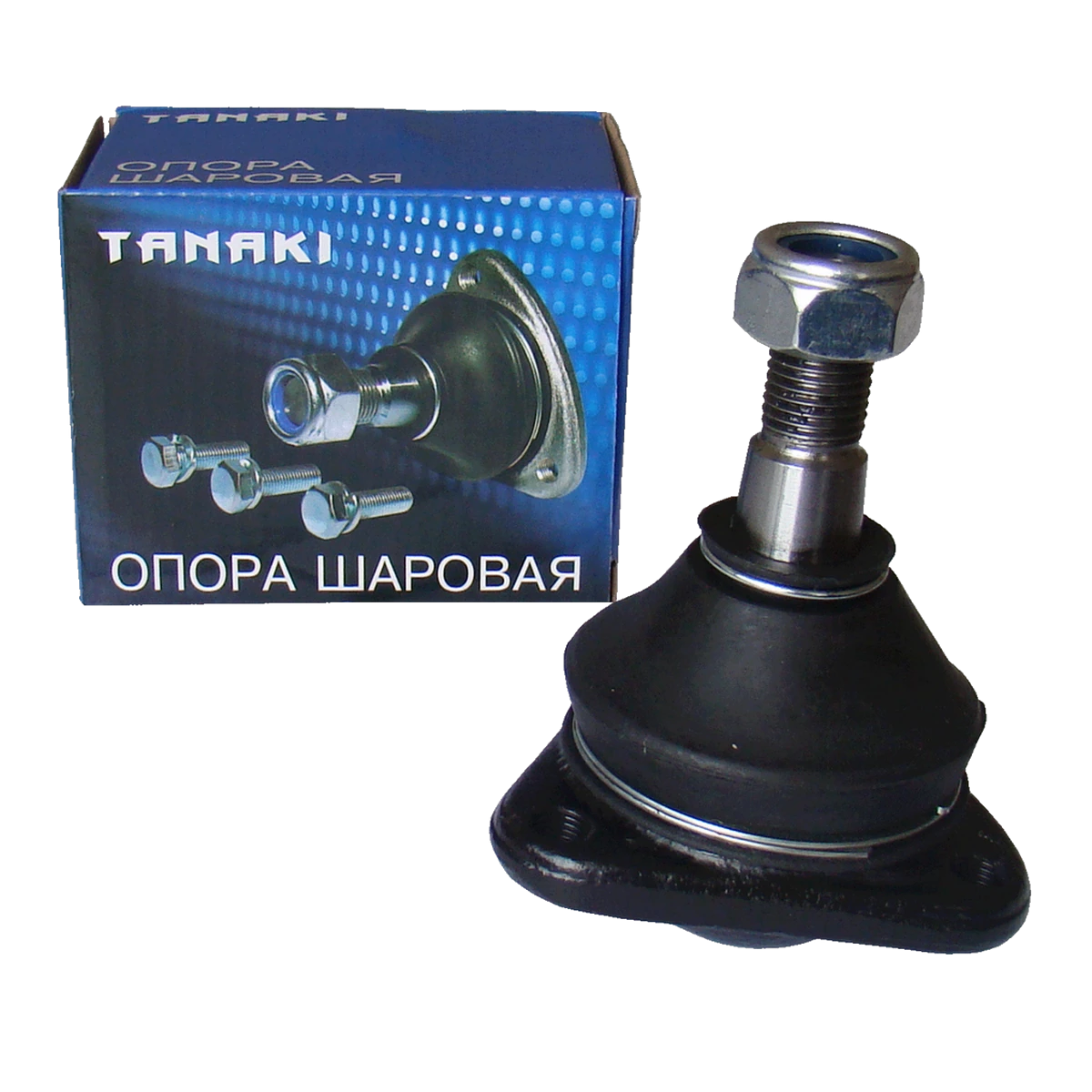 TKG-2904414-50 Шарнир шаровый передней подвески, верхний (с крепежом; для а/м Волга) TANAKI