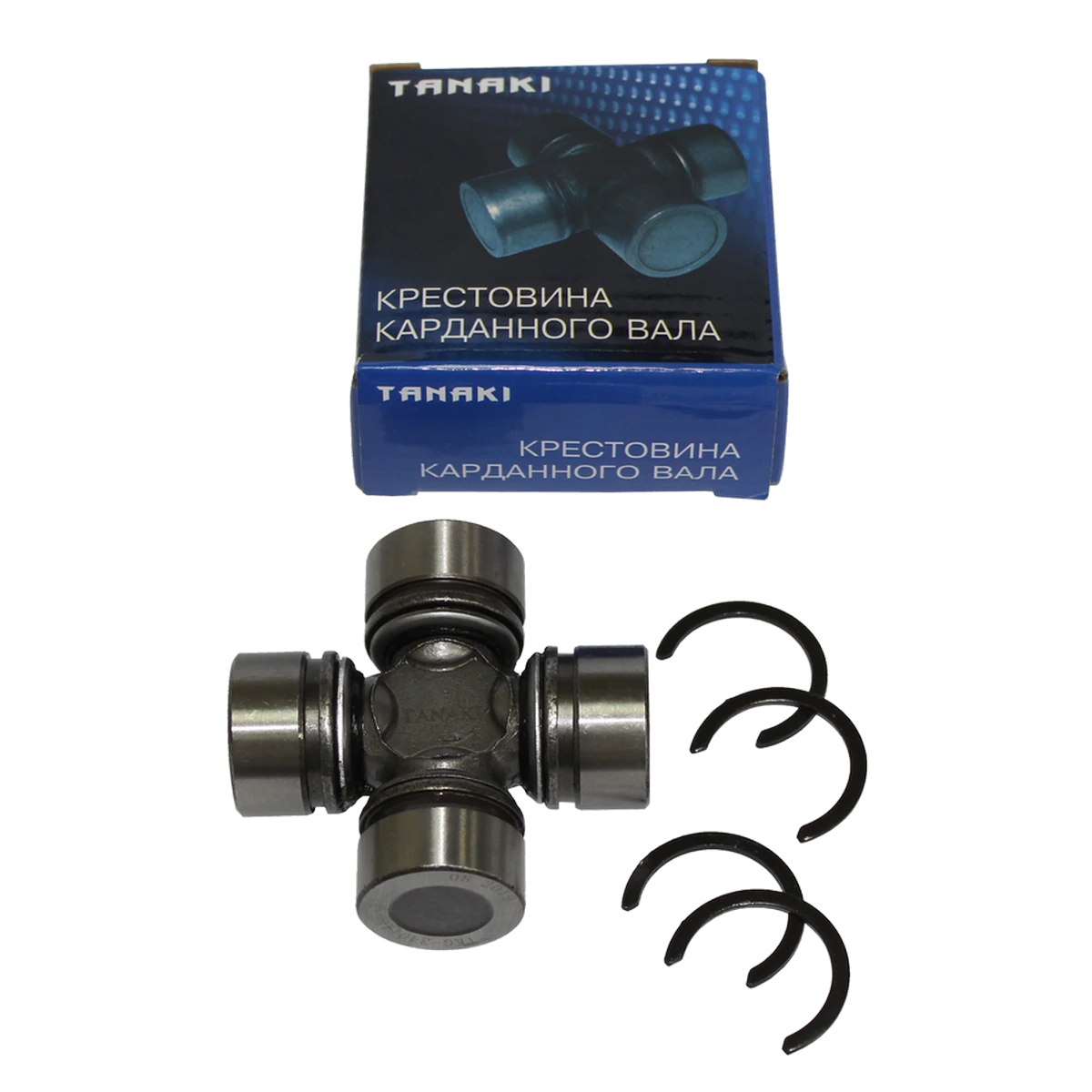 TKG-3401485-31 Крестовина вала рулевого управления со стопорными кольцами (размер - 28х69; для а/м КАМАЗ) TANAKI