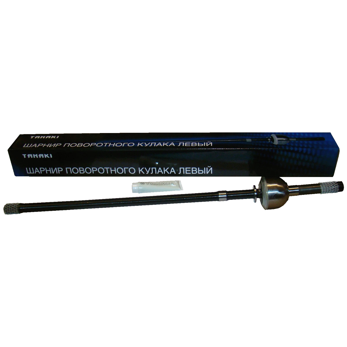 TKU-2304061-61 Шарнир поворотного кулака левый (со смазкой; для а/м УАЗ-3160; мост "Спайсер", колея 1445 mm) TANAKI